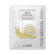 THE SAEM Pure Natural Snail Brightening Mask Sheet