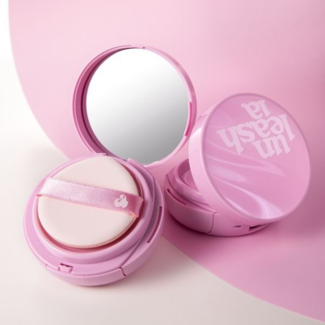 UNLEASHIA Don't Touch Glass Pink Cushion SPF50+