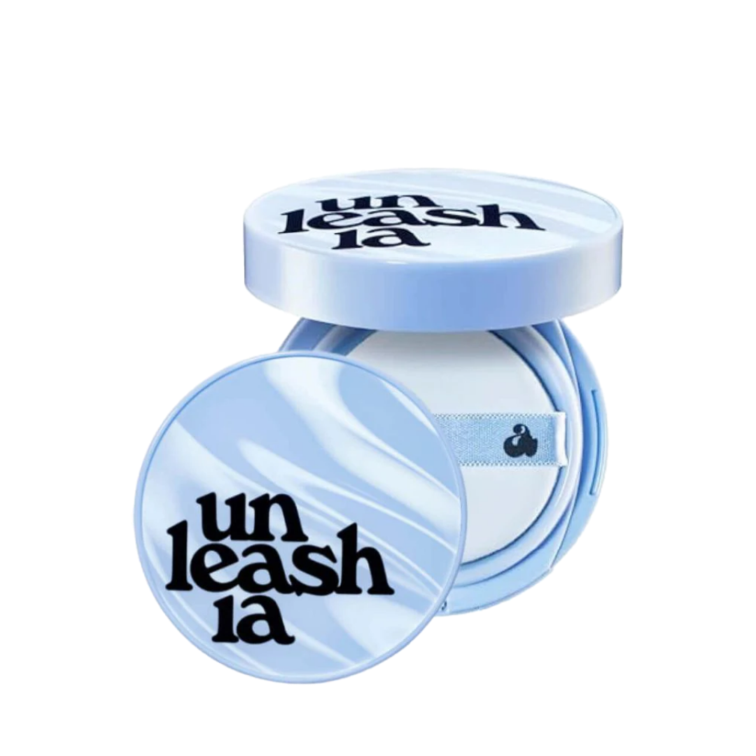 UNLEASHIA Babe Silk Baby Blue Cushion