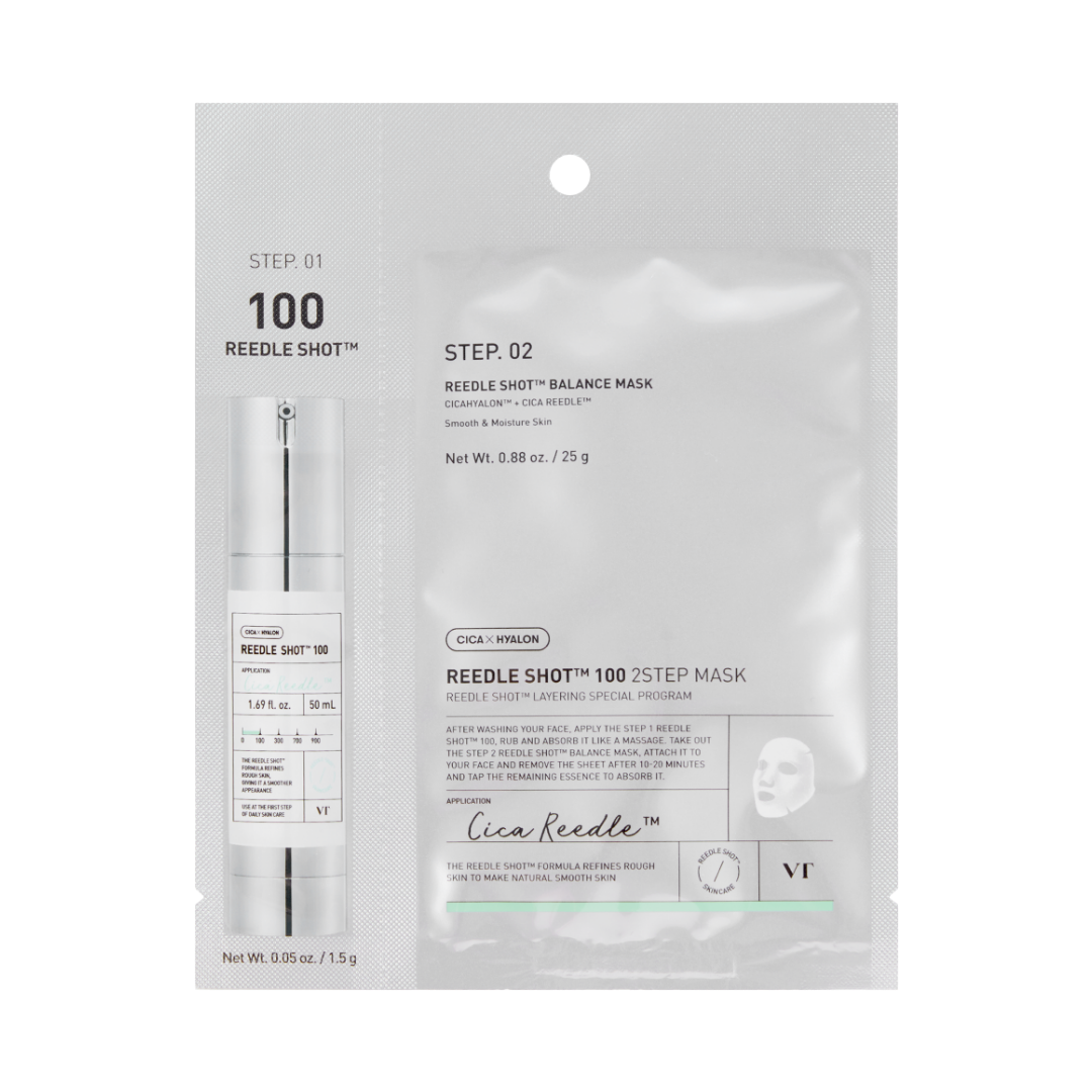VT COSMETICS Reedle Shot 100 2-Step Mask