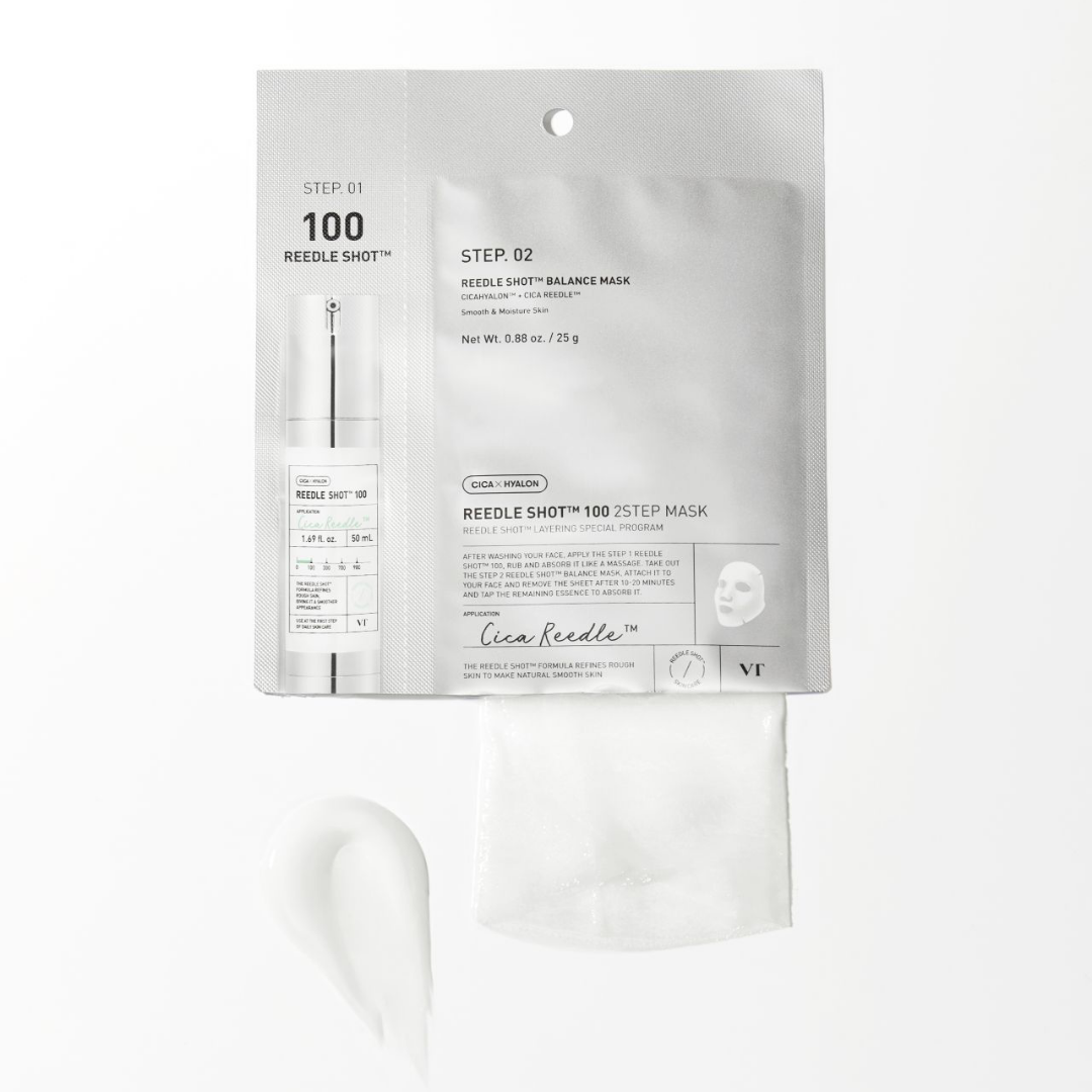 VT COSMETICS Reedle Shot 100 2-Step Mask