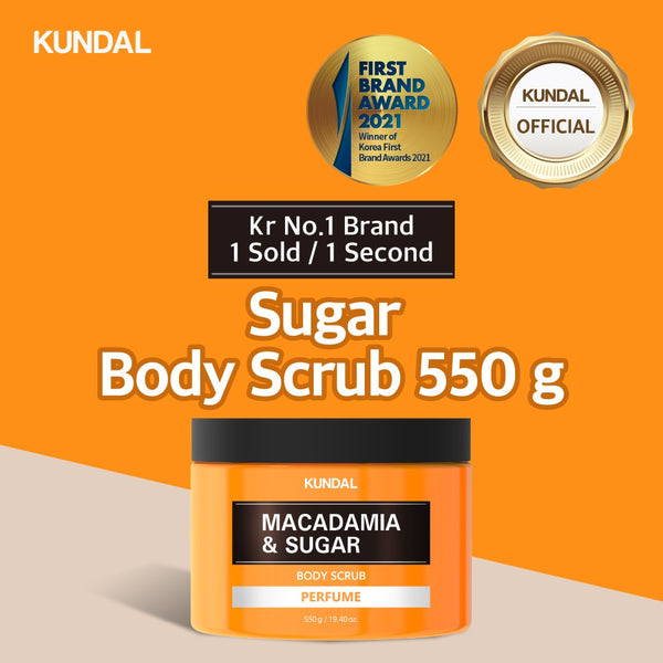 KUNDAL Macadamia & Sugar Body Scrub 550g