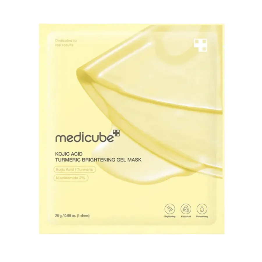 MEDICUBE Kojic Acid Turmeric Brightening Gel Mask