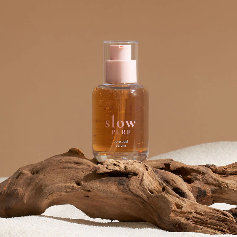slowPURE pore peel serum