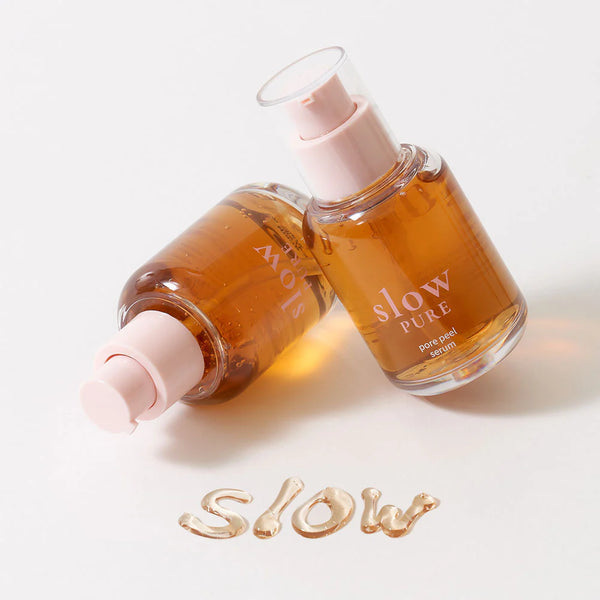 slowPURE pore peel serum