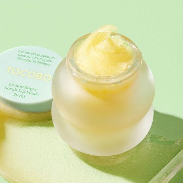 TOCOBO Lemon Sugar Scrub Lip Mask
