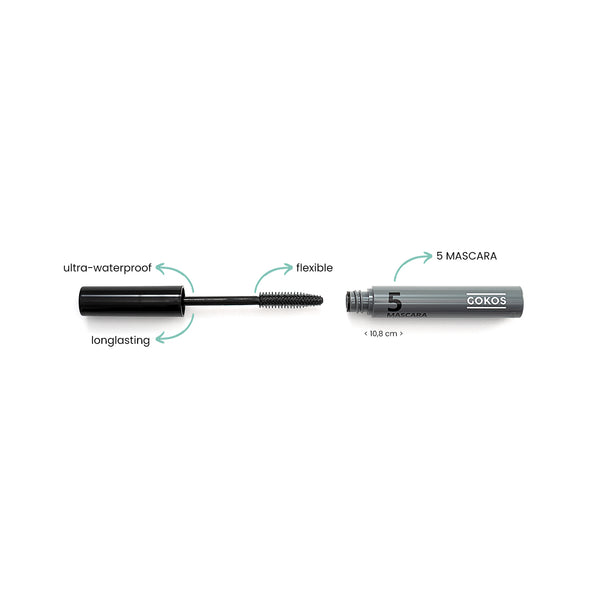 GOKOS Mascara waterproof endless black
