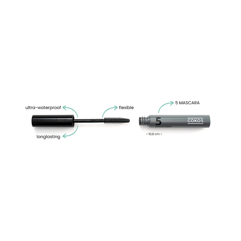 GOKOS Mascara waterproof endless black