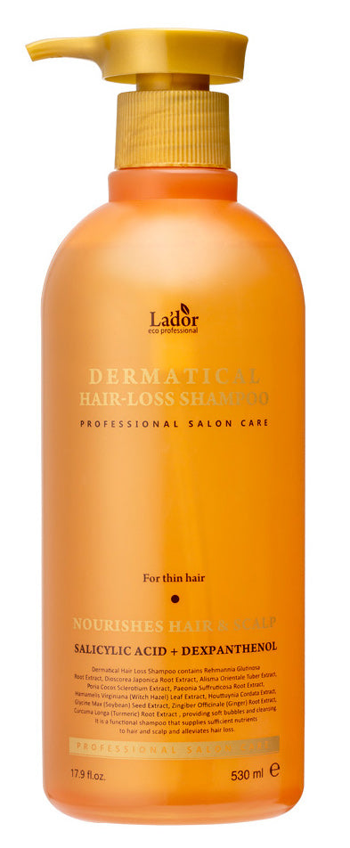 LADOR Dermatical Hair-Loss Shampoo For Thin Hair 530ml