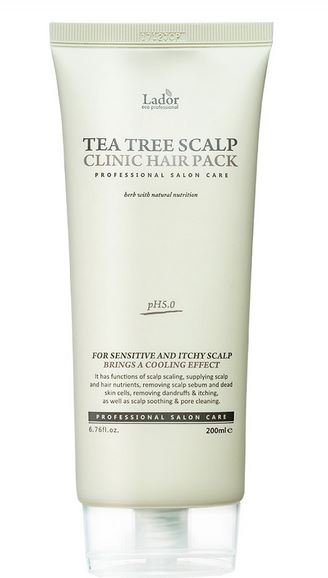 LADOR Tea Tree Scalp Clinic Hair Pack 200g