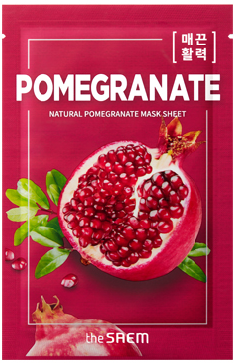 THE SAEM Natural Pomegranate Mask Sheet