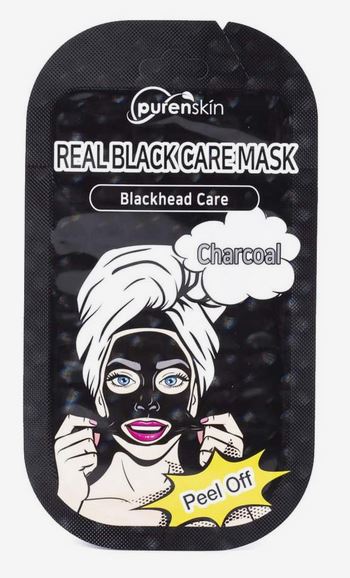 PURENSKIN REAL BLACK CARE PEEL OFF MASK