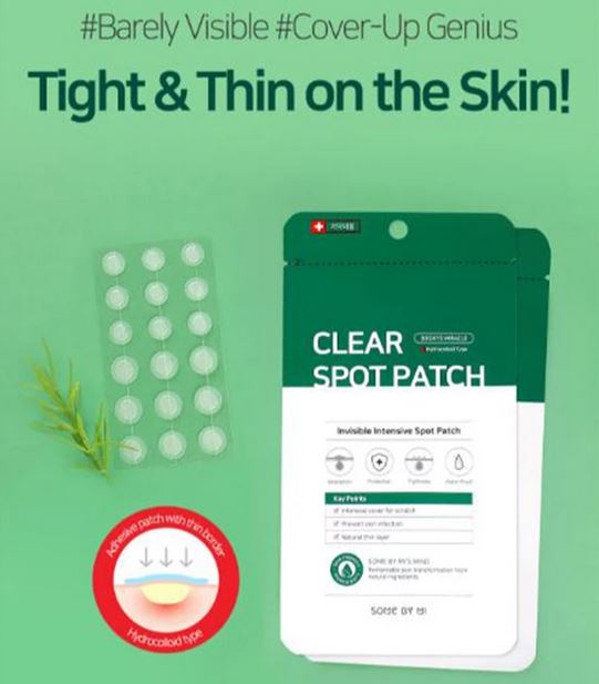SOMEBYMI 30 days Miracle Clear Spot Patches